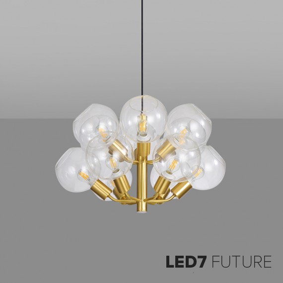 Loft Industry Modern - Pendant X Balls